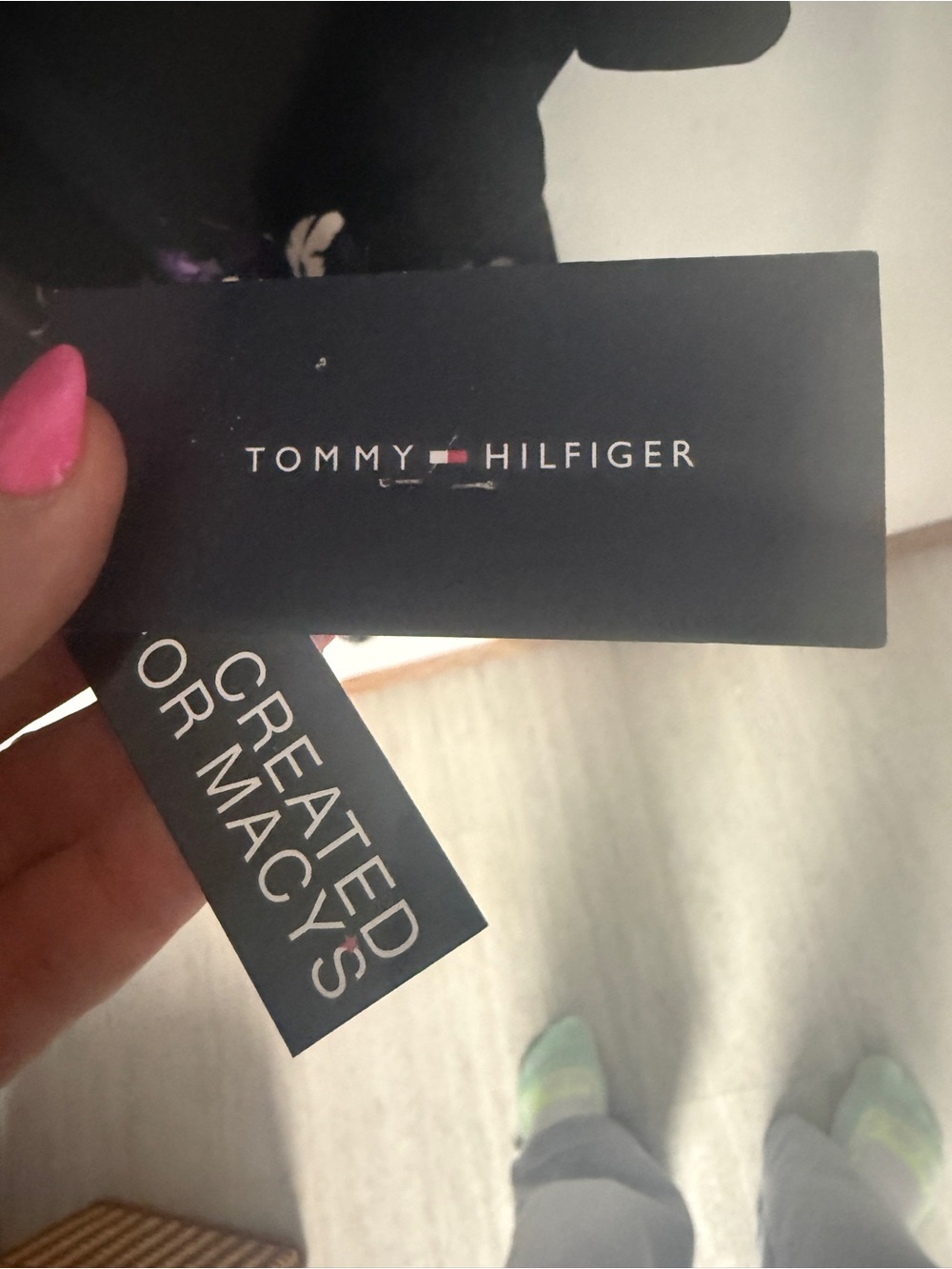 Tommy Hilfiger dress printed jersey A-line dress - Picture 8 of 11
